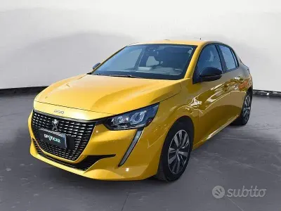 Usata Peugeot 208 Active 75 CV (55 kW) 2023 Giallo Utilitaria