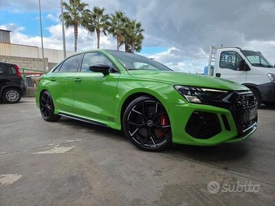 Usata Audi RS3 S-Line 400 CV (294 kW) 2022 Verde Berlina