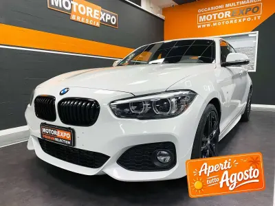 Usata BMW 118 Shadowline 136 CV (100 kW) 2018 Bianco Utilitaria