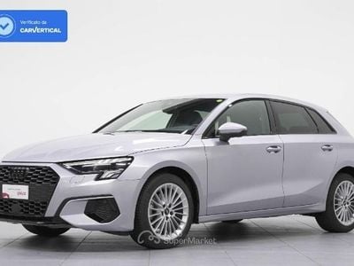 Usata Audi A3 Advanced 150 CV (110 kW) 2022 Argento Berlina