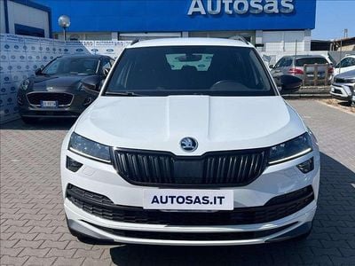 Usata Skoda Karoq Ambition 150 CV (110 kW) 2019 Bianco SUV
