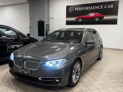 Usata BMW 520 Luxury Line 184 CV (135 kW) 2014 Grigio Station wagon