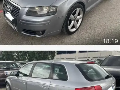 Usata Audi A3 Attraction 140 CV (102 kW) 2008 Grigio Utilitaria
