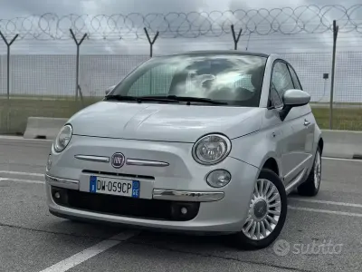 Gebraucht Fiat 500 Lounge 75 PS (55 kW) 2009 Grau Cabrio