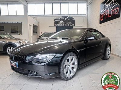 Usata BMW 630 Cabriolet 258 CV (189 kW) 2007 Nero Cabrio
