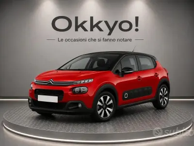 Usata Citroën C3 110 CV (80 kW) 2019 Rosso Utilitaria