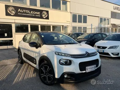 Usata Citroën C3 83 CV (61 kW) 2018 Bianco Utilitaria