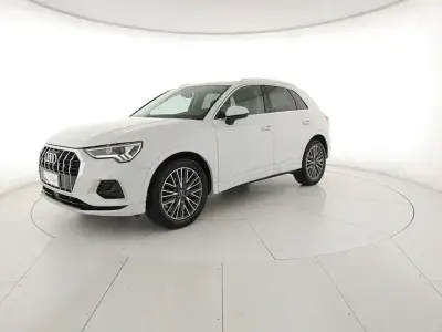 Usata Audi Q3 Advanced Plus 150 CV (110 kW) 2022 Bianco ghiaccio metallizzato SUV