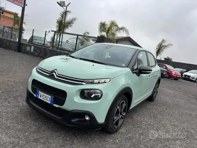 Usata Citroën C3 Shine 102 CV (75 kW) 2019 Blu Utilitaria