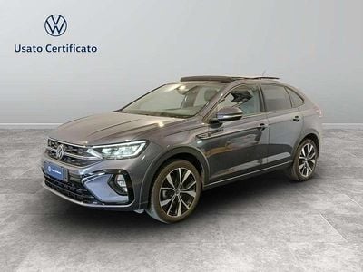Usata VW Taigo R-line 110 CV (80 kW) 2022 Smoky grey metallizzato deep black perla SUV
