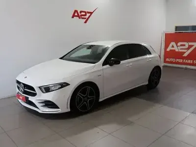 Usata Mercedes A180 Premium 116 CV (85 kW) 2021 Bianco Utilitaria
