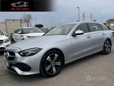 Usata Mercedes C200 Business 163 CV (119 kW) 2022 Argento Station wagon