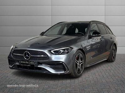 Usata Mercedes C200 Advanced 163 CV (119 kW) 2024 Grigio Station wagon