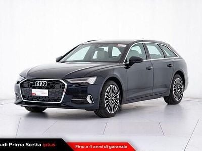 Usata Audi A6 Advanced Plus 204 CV (150 kW) 2024 Blu firmamento metallizzato Station wagon