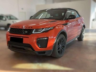 Usata Land Rover Range Rover evoque HSE Dynamic 179 CV (131 kW) 2017 Arancio solar metal. Cabrio