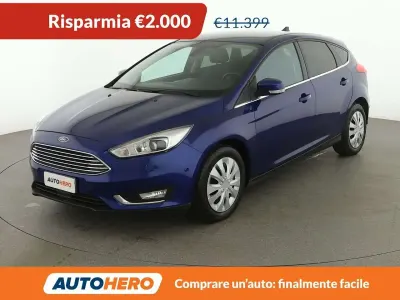 Usata Ford Focus Titanium X 150 CV (110 kW) 2016 Blu/azzurro Berlina