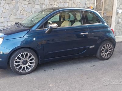 Usata Fiat 500 Lounge 69 CV (50 kW) 2018 Blu Utilitaria