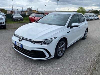 Usata VW Golf VII R-line 150 CV (110 kW) 2021 Bianco Utilitaria