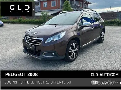 Usata Peugeot 2008 Allure 92 CV (67 kW) 2013 Marrone SUV