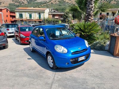 Usata Nissan Micra Acenta 80 CV (58 kW) 2012 Blu Utilitaria