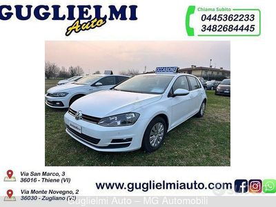 Usata VW Golf VII Trendline 85 CV (62 kW) 2016 Bianco Berlina