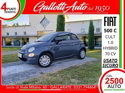 Usata Fiat 500C 70 CV (51 kW) 2022 Cabrio