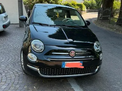 Usata Fiat 500 Lounge 69 CV (50 kW) 2015 Nero Utilitaria