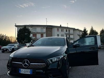Usata Mercedes A180 Premium 136 CV (100 kW) 2020 Nero Berlina