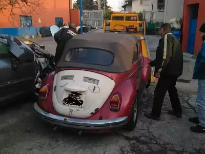 Usata VW Type 3 1960 Bluazzurro Cabrio