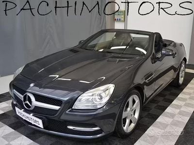 Usata Mercedes SLK200 184 CV (135 kW) 2013 Grigio Cabrio