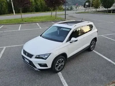 Usata Seat Ateca 4Drive 150 CV (110 kW) 2018 Bianco SUV