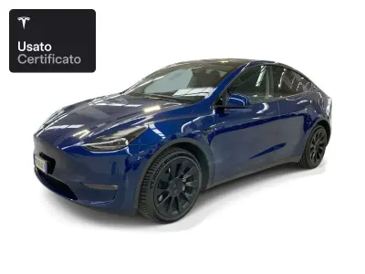Usata Tesla Model Y Long Range AWD 258 kW (351 CV) 2023 Deep blue metallic SUV