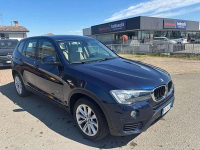 Usata BMW X3 190 CV (139 kW) 2016 Blu/azzurro SUV
