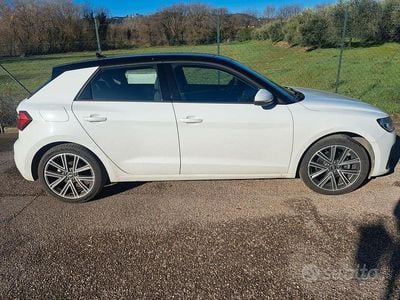 Usata Audi A1 Sportback 110 CV (80 kW) 2020 Bianco Utilitaria