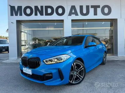 Usata BMW 116 M Sport 116 CV (85 kW) 2020 Blu Utilitaria