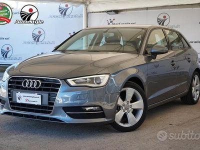 Usata Audi A3 Attraction 110 CV (80 kW) 2015 Grigio scuro Berlina