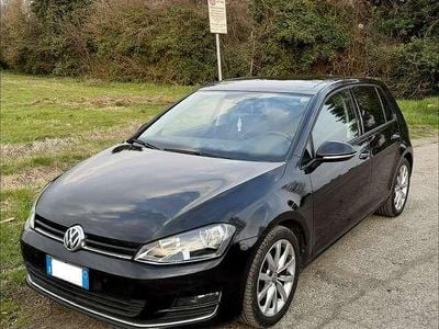 Usata VW Golf VII Highline 110 CV (80 kW) 2016 Nero Berlina