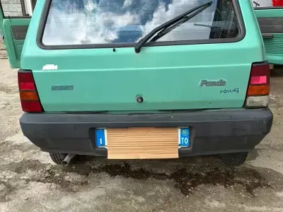 Usata Fiat Panda 54 CV (39 kW) 2001 Verde Utilitaria