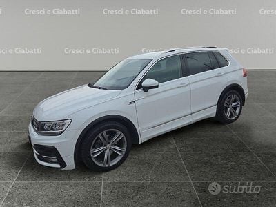 Usata VW Tiguan Sport 116 CV (85 kW) 2018 Bianco SUV