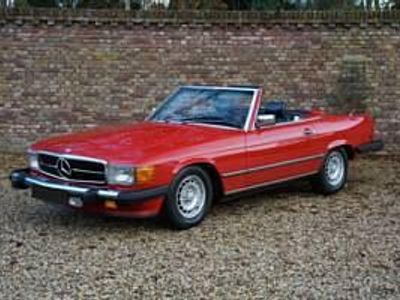 Usata Mercedes SL500 231 CV (169 kW) 1983 Rosso Cabrio