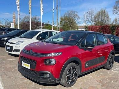 Usata Citroën C3 Shine 102 CV (75 kW) 2019 Rosso Utilitaria