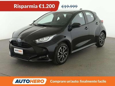 Usata Toyota Yaris Hybrid Trend 92 CV (67 kW) 2023 Nero Berlina