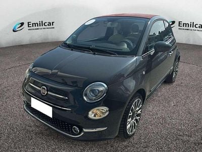 Usata Fiat 500C Lounge 95 CV (69 kW) 2017 Grigio Cabrio