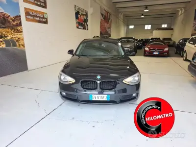 Usata BMW 114 95 CV (69 kW) 2014 Nero Utilitaria