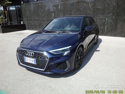 Usata Audi A3 S-Line 150 CV (110 kW) 2023 Blu Berlina