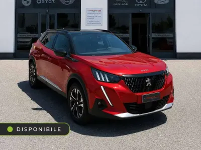 Usata Peugeot 2008 GT-line 131 CV (96 kW) 2020 Rosso SUV