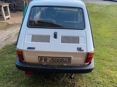 Usata Fiat 126 1980 Bianco Utilitaria