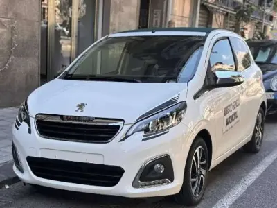 Usata Peugeot 108 Allure 72 CV (52 kW) 2020 Bianco Cabrio