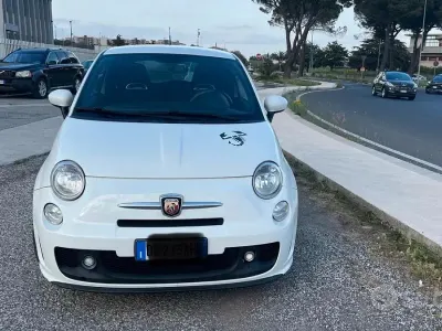 Usata Fiat 500 Abarth 135 CV (99 kW) 2008 Bianco Coupé
