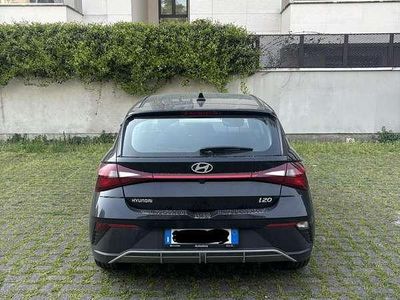 Usata Hyundai i20 79 CV (58 kW) 2024 Nero Utilitaria